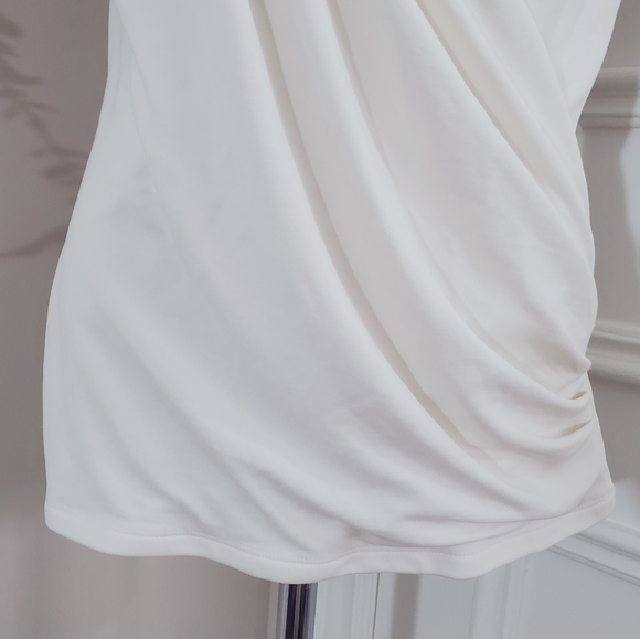 Banana Republic Classy White Surplice Wrap Top - Picture 11 of 14